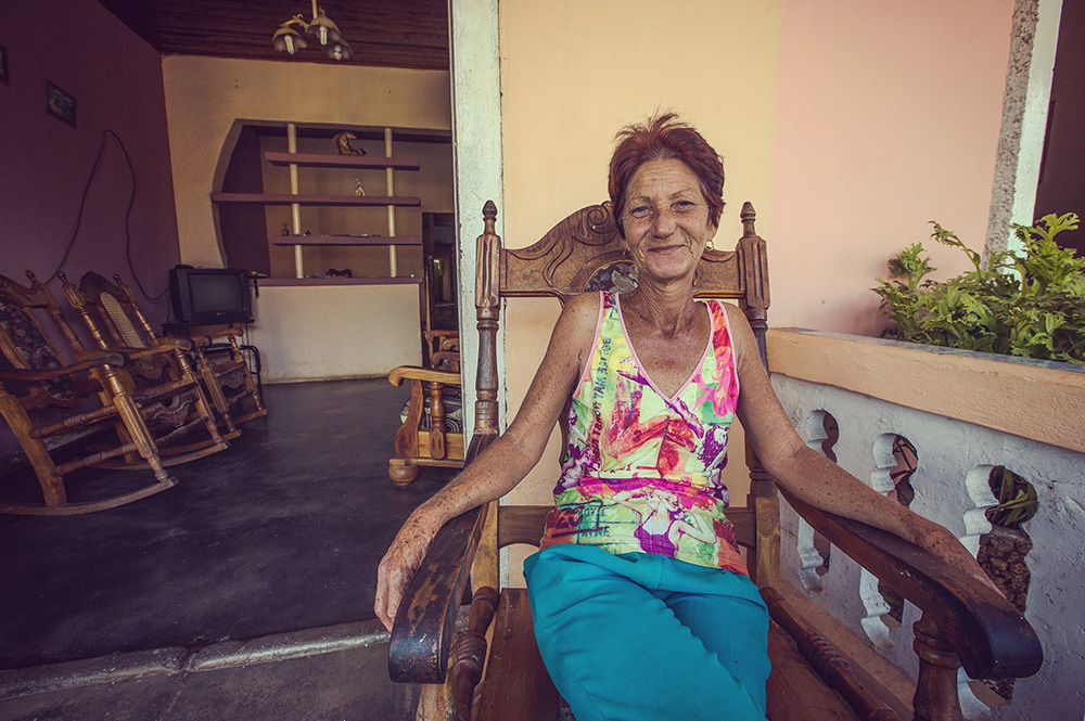 G Adventures homestay host Maira Hernandez.